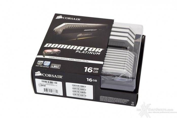 Corsair Dominator Platinum DDR4 3600MHz 16GB 1. Packaging & Bundle 1