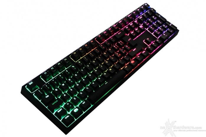 Cooler Master MasterKeys Pro L 3. Illuminazione e tasti - Parte prima 6