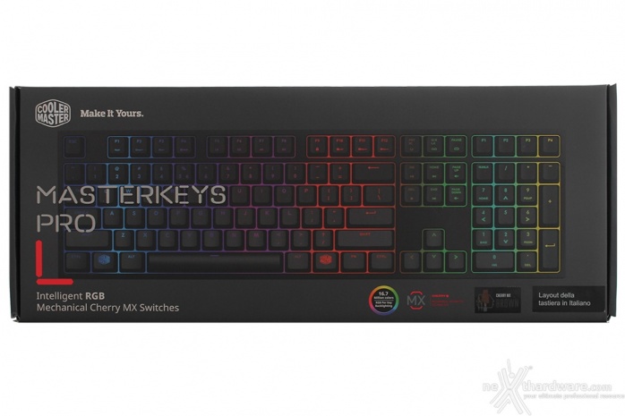 Cooler Master MasterKeys Pro L 1. Packaging & Bundle 1