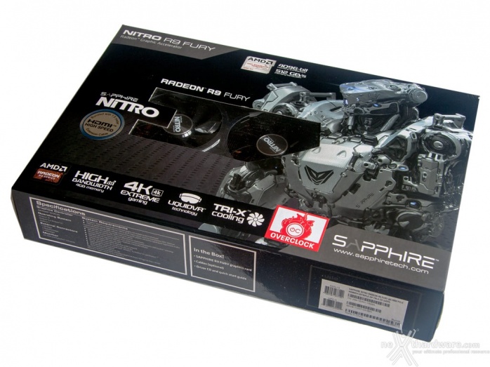 SAPPHIRE NITRO Radeon R9 Fury Tri-X OC 3. Vista da vicino 1