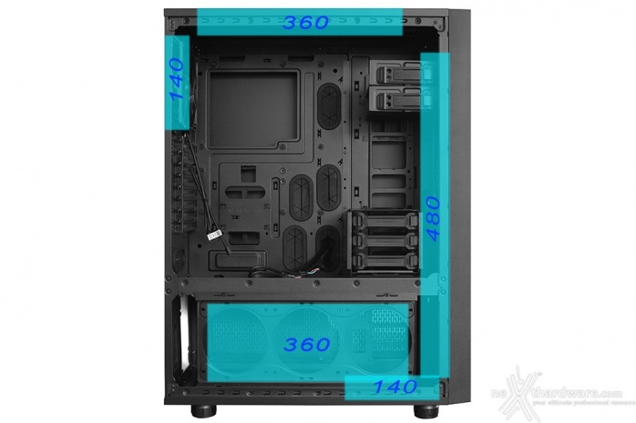 Thermaltake Core X71 4. Raffreddamento 7