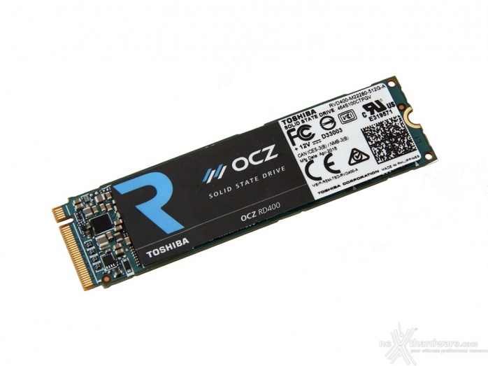 Toshiba OCZ RD400 PCIe NVMe 512GB 1. Visto da vicino 8