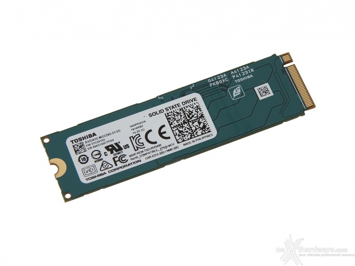 Toshiba OCZ RD400 PCIe NVMe 512GB 1. Visto da vicino 9