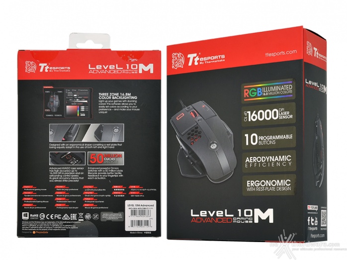 Tt eSPORTS LEVEL 10 M Advanced 1. Unboxing 1