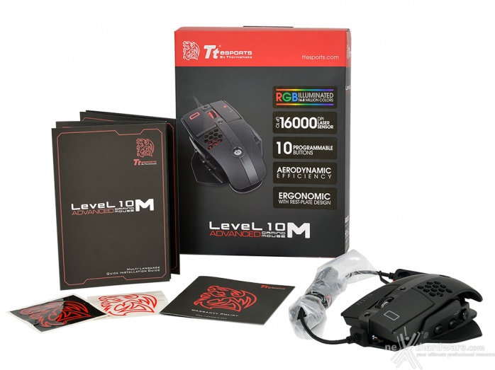 Tt eSPORTS LEVEL 10 M Advanced 1. Unboxing 3