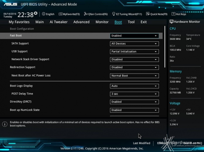 ASUS X99-DELUXE II 8. UEFI BIOS  -  Impostazioni generali 10