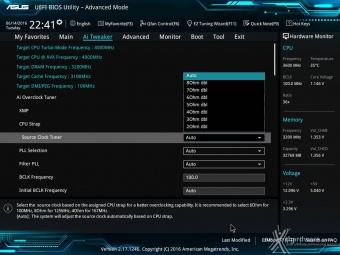 ASUS X99-DELUXE II 9. UEFI BIOS - Ai Tweaker 2