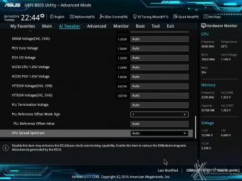 ASUS X99-DELUXE II 9. UEFI BIOS - Ai Tweaker 6