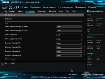 ASUS X99-DELUXE II 9. UEFI BIOS - Ai Tweaker 13