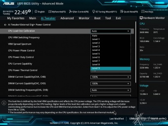 ASUS X99-DELUXE II 9. UEFI BIOS - Ai Tweaker 7