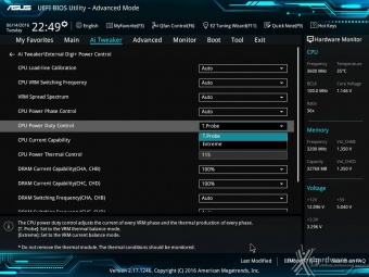 ASUS X99-DELUXE II 9. UEFI BIOS - Ai Tweaker 9