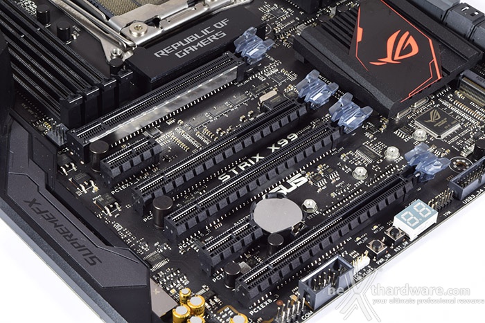 ASUS ROG STRIX X99 GAMING 5. Vista da vicino - Parte seconda 5