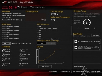 ASUS ROG STRIX X99 GAMING 8. UEFI BIOS  -  Impostazioni generali 1