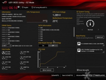 ASUS ROG STRIX X99 GAMING 8. UEFI BIOS  -  Impostazioni generali 1