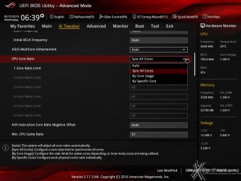 ASUS ROG STRIX X99 GAMING 9. UEFI BIOS - Ai Tweaker 2