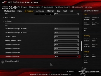 ASUS ROG STRIX X99 GAMING 9. UEFI BIOS - Ai Tweaker 17