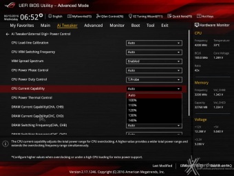 ASUS ROG STRIX X99 GAMING 9. UEFI BIOS - Ai Tweaker 11