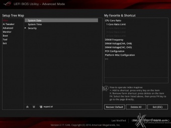 ASUS ROG STRIX X99 GAMING 8. UEFI BIOS  -  Impostazioni generali 4