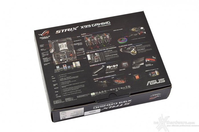 ASUS ROG STRIX X99 GAMING 3. Packaging & Bundle 2