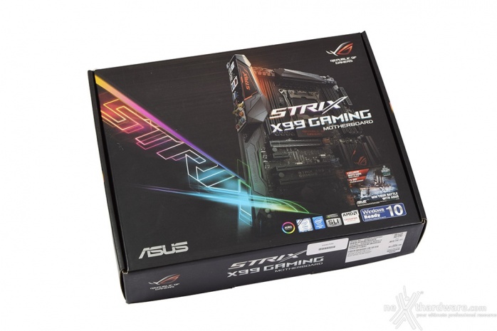 ASUS ROG STRIX X99 GAMING 3. Packaging & Bundle 1