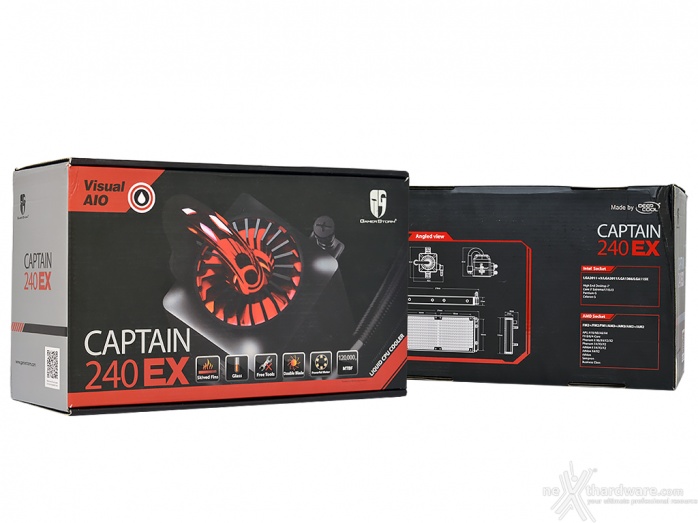 Gamer Storm Captain 240 EX 1. Confezione e bundle 1