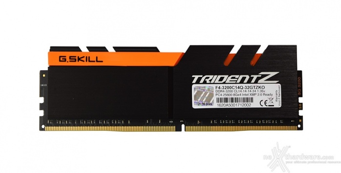G.SKILL Trident Z 3200MHz C14 32GB 2. Presentazione delle memorie 3