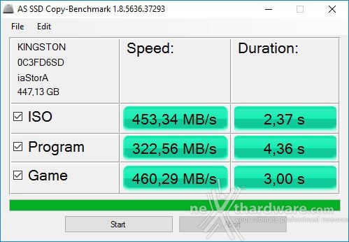 Kingston SSDNow UV400 480GB 11. AS SSD Benchmark 4