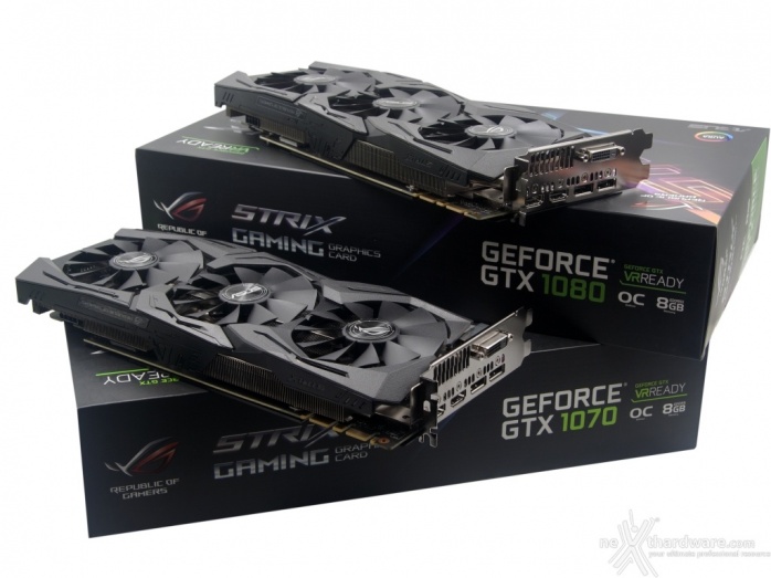 ASUS ROG STRIX GeForce GTX 1080 OC e GTX 1070 OC 5. Viste da vicino 1