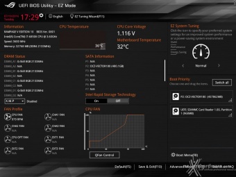 ASUS ROG RAMPAGE V EDITION 10 8. UEFI BIOS  -  Impostazioni generali 1