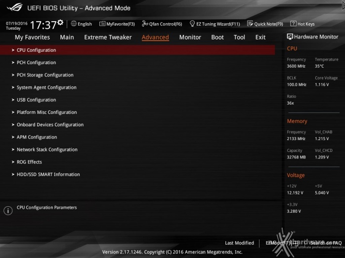 ASUS ROG RAMPAGE V EDITION 10 8. UEFI BIOS  -  Impostazioni generali 6