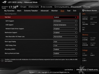 ASUS ROG RAMPAGE V EDITION 10 8. UEFI BIOS  -  Impostazioni generali 13