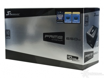 Seasonic PRIME 650W Titanium 1. Packaging & Bundle 1