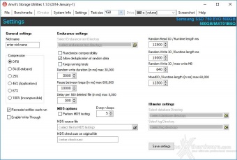 Samsung 750 EVO 500GB 14. Anvil's Storage Utilities 1.1.0 1