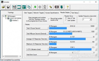 Samsung 750 EVO 500GB 9. IOMeter Sequential 4