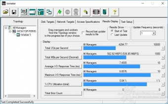 Samsung 750 EVO 500GB 9. IOMeter Sequential 3