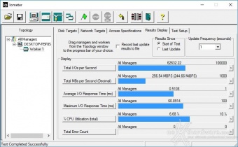 Samsung 750 EVO 500GB 10. IOMeter Random 4kB 7