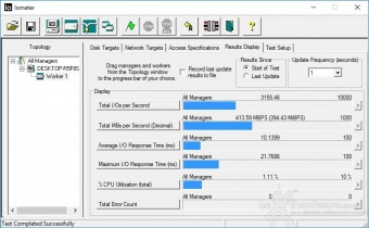 Samsung 750 EVO 500GB 9. IOMeter Sequential 7