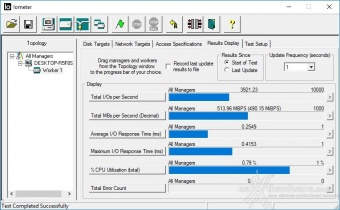 Corsair Neutron XTi 480GB 9. IOMeter Sequential 1