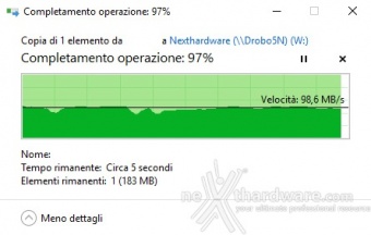 Drobo 5N 7. Prestazioni 1