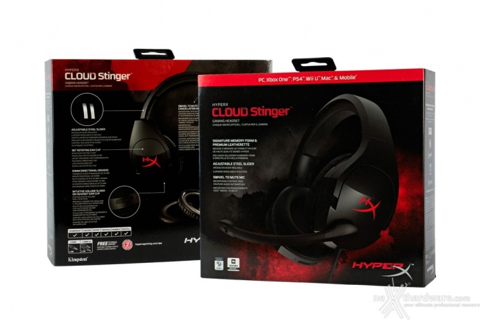 HyperX Cloud Stinger 1. Unboxing 1