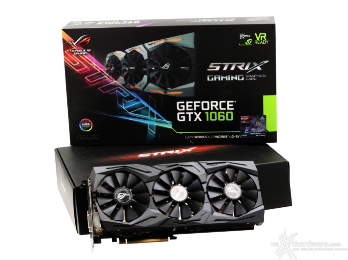 ASUS ROG STRIX GeForce GTX 1060 OC 5. Vista da vicino 1