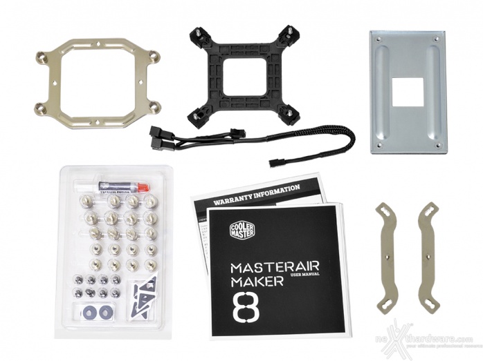 Cooler Master MasterAir Maker 8 1. Packaging & Bundle 3