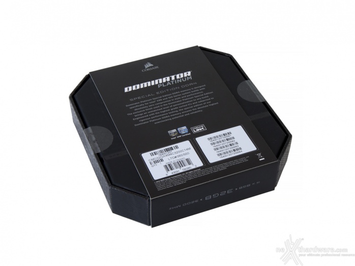 Corsair Dominator Platinum SE Blackout 1. Packaging & Bundle 2