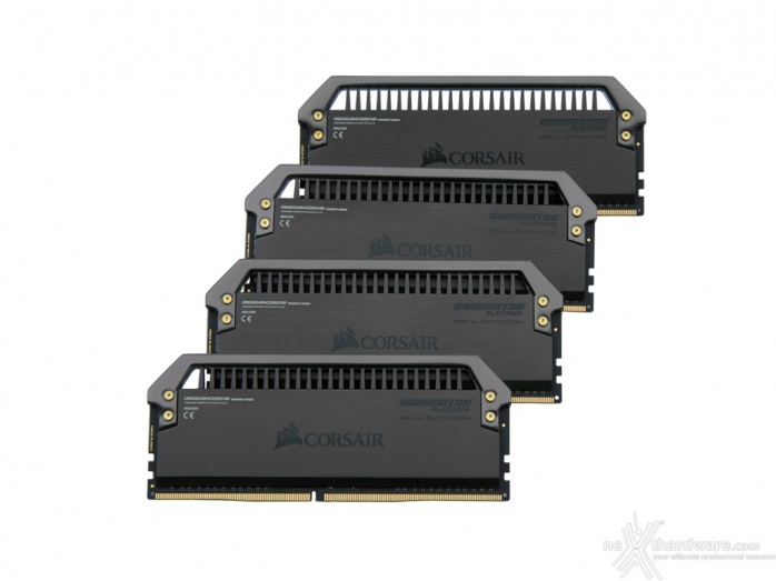 Corsair Dominator Platinum SE Blackout 2. Presentazione delle memorie 1