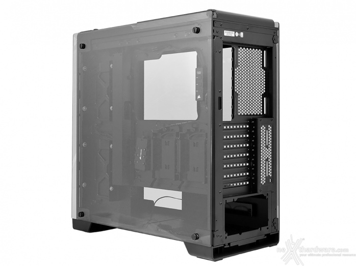 Corsair Crystal 570X RGB 3. Esterno - Parte seconda 1