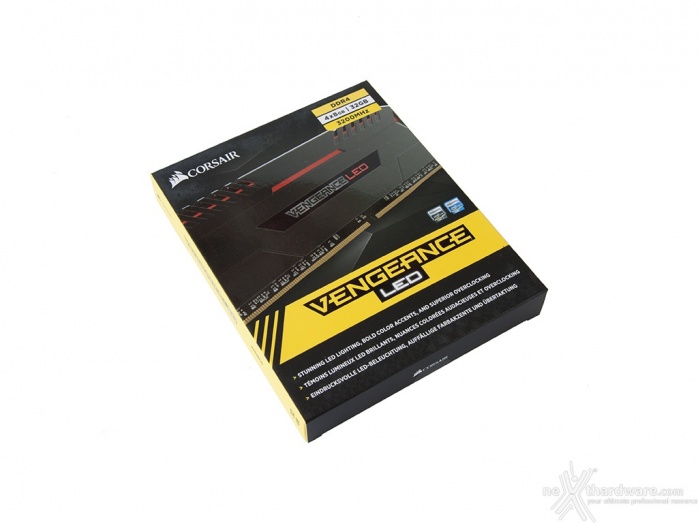 Corsair Vengeance LED 3200MHz 32GB 1. Packaging & Bundle 1