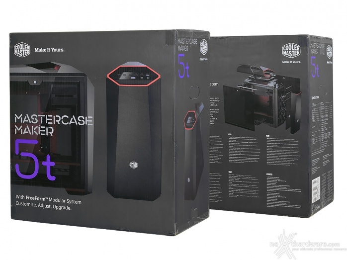 Cooler Master MasterCase Maker 5t 1. Packaging & Bundle 1