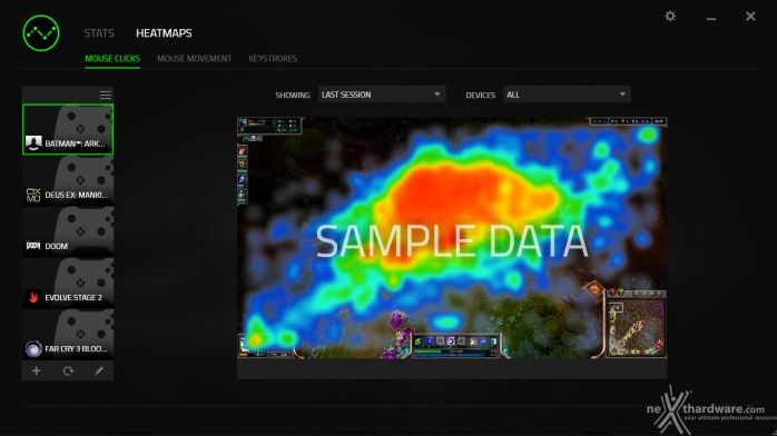 Razer DeathAdder Elite & Gigantus Black Edition 6. Razer STATS & HEATMAPS 4