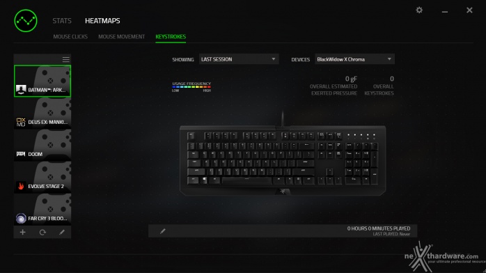Razer DeathAdder Elite & Gigantus Black Edition 6. Razer STATS & HEATMAPS 6