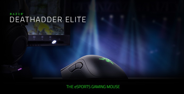 Razer DeathAdder Elite & Gigantus Black Edition 1